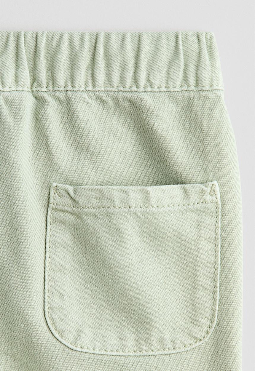 H&M - Cotton trousers - light green