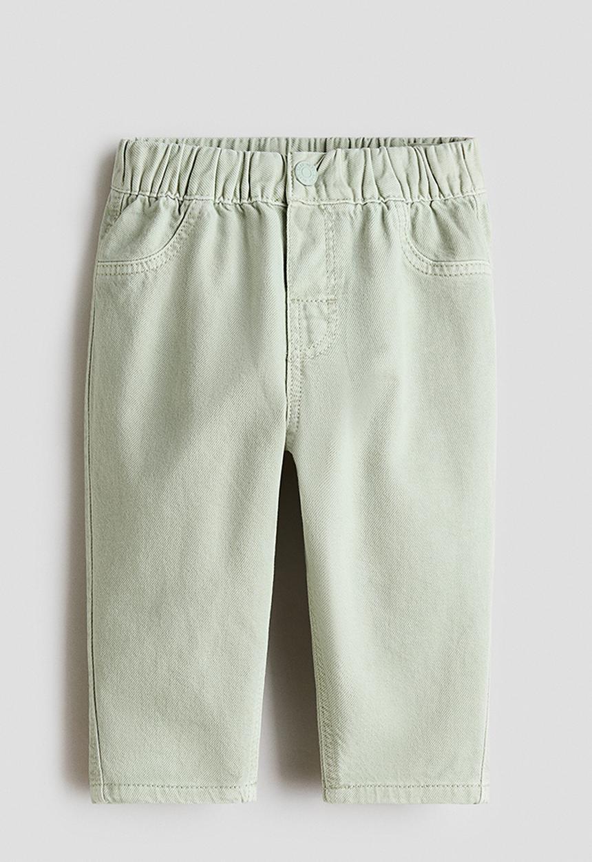 H&M - Cotton trousers - light green