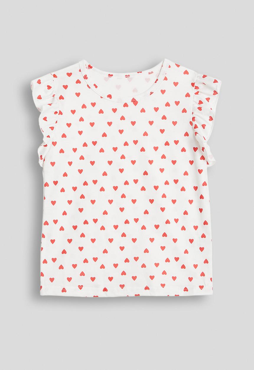 Pop Candy - 3 pack frilled sleeve tees - multi
