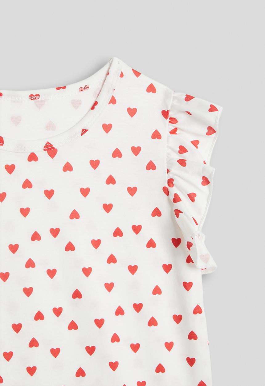 Pop Candy - 3 pack frilled sleeve tees - multi