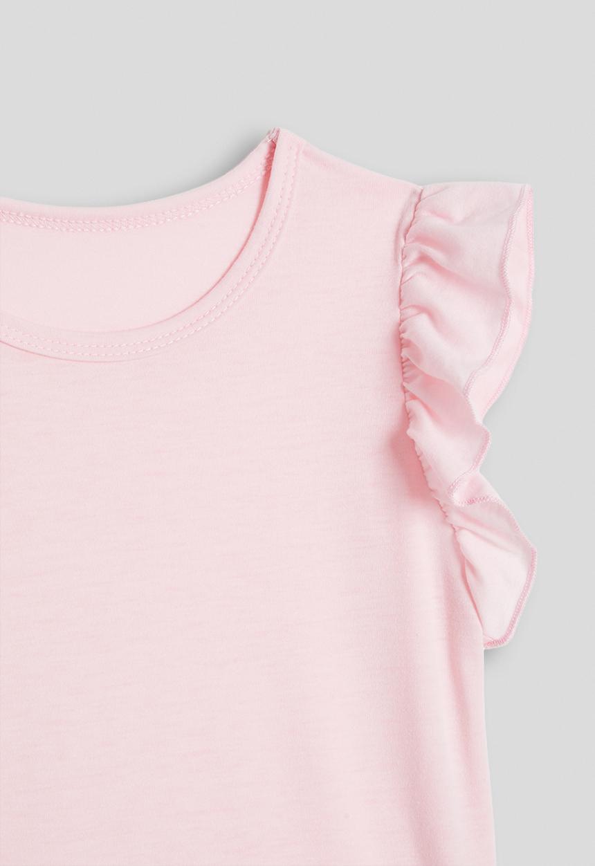 Pop Candy - 3 pack frilled sleeve tees - multi