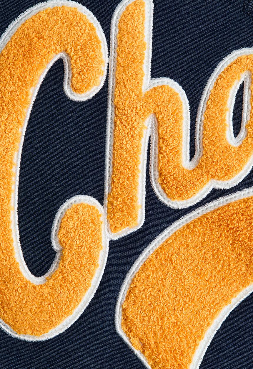 H&M - Motif-detail sweatshirt - navy blue/champs