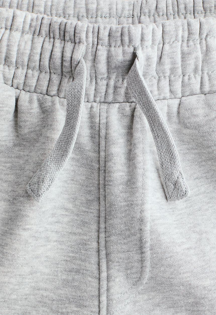 H&M - Brushed-inside joggers - light grey marl