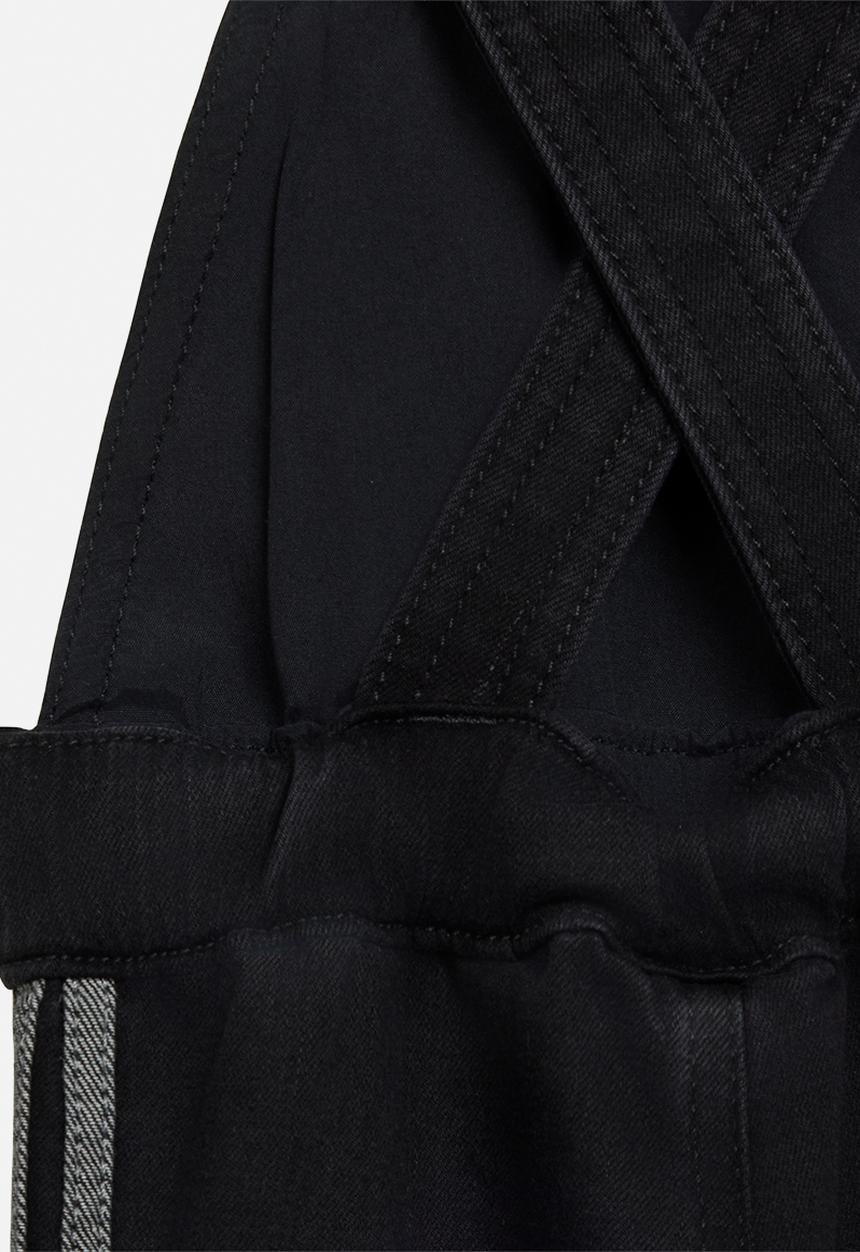 adidas Originals - Den Dungarees - True Black Denim