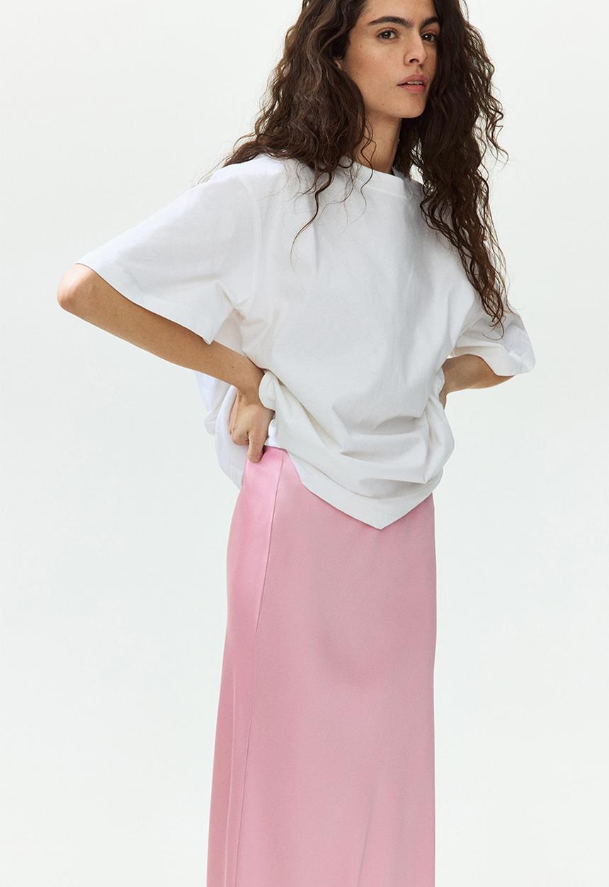 H&M - Midi skirt - pink