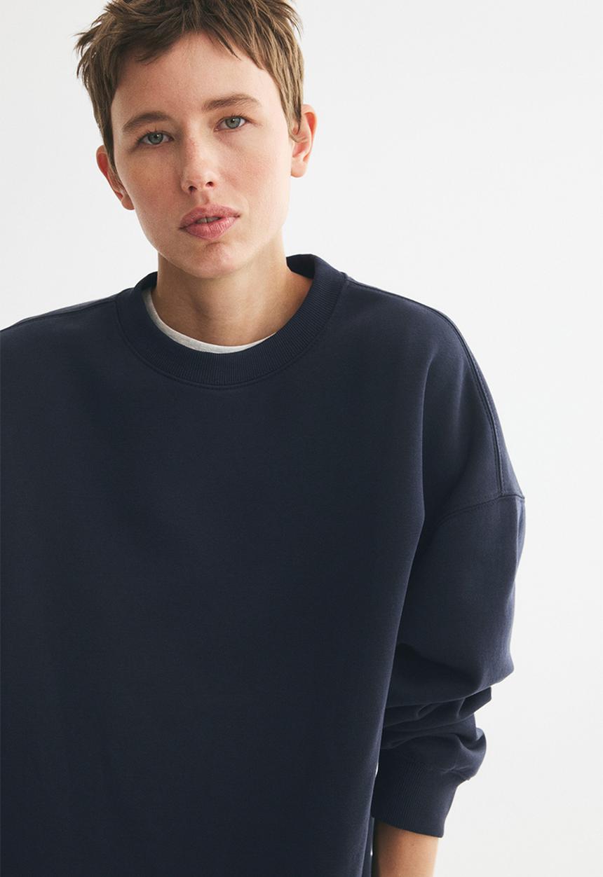 H&M - Oversized sweatshirt - dark navy blue