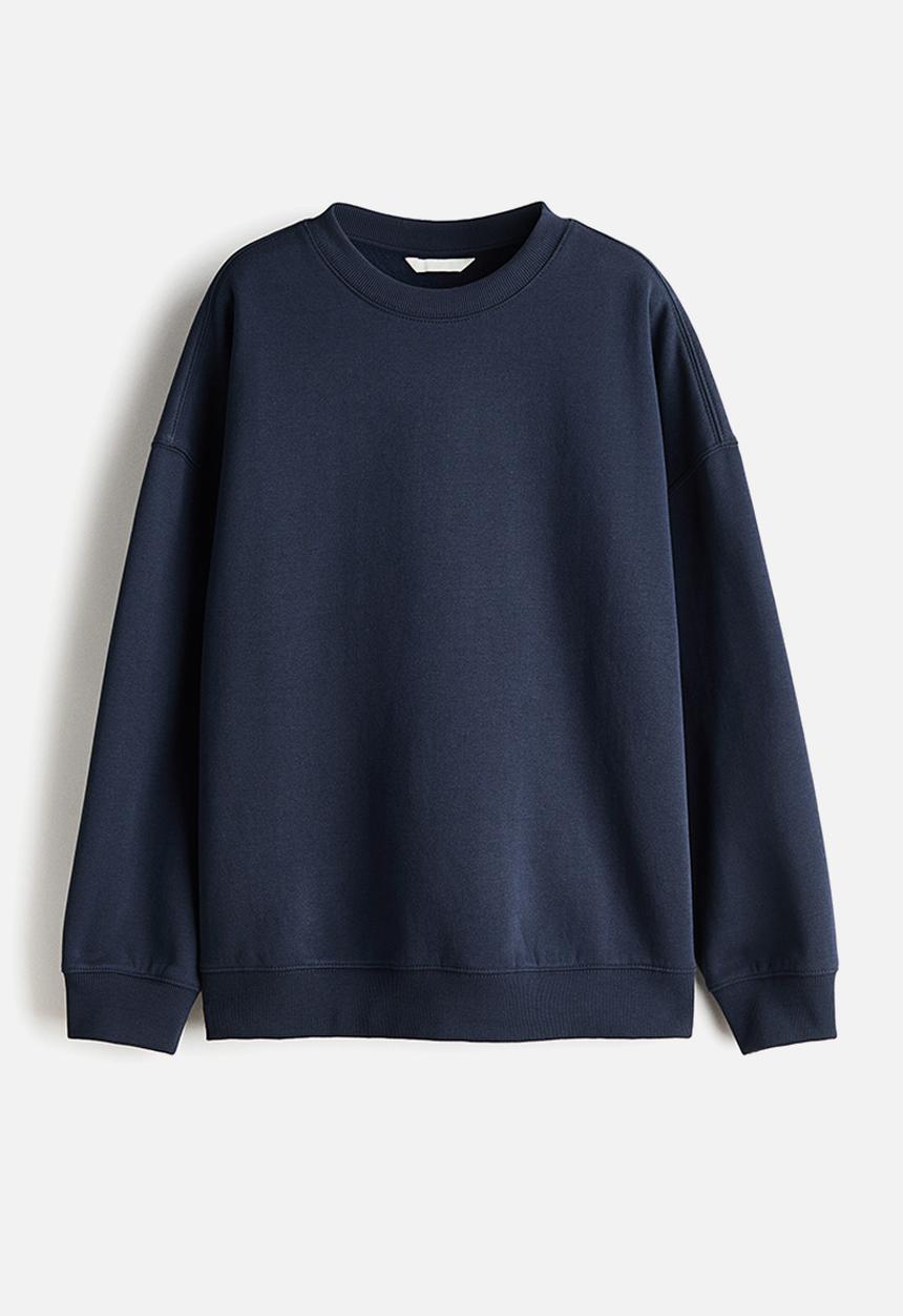 H&M - Oversized sweatshirt - dark navy blue