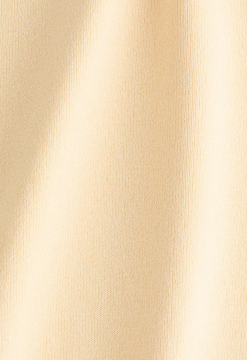 H&M - Fine-knit t-shirt - light yellow