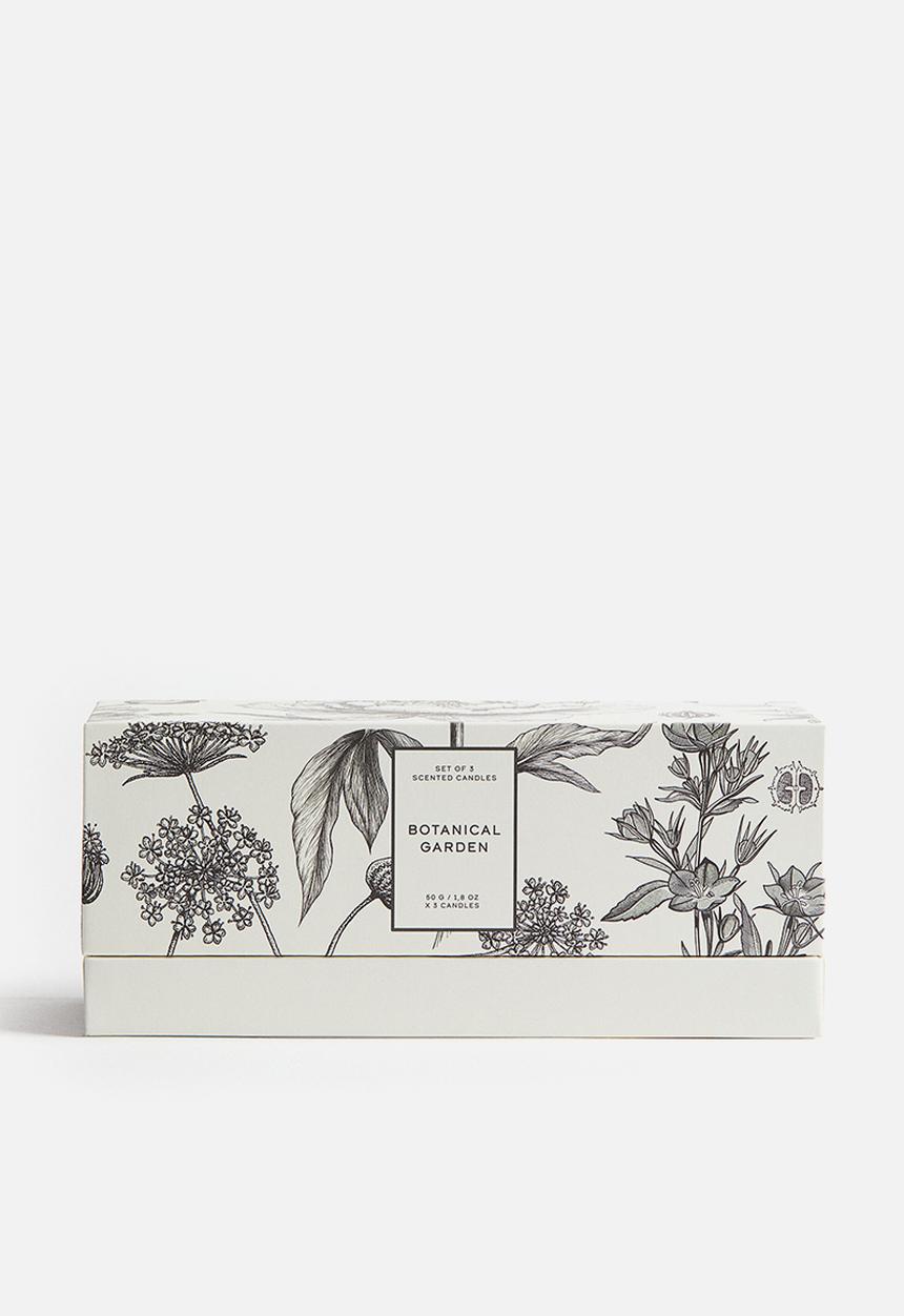 H&M - Gift-boxed 3-pack scented candles - botanical garden