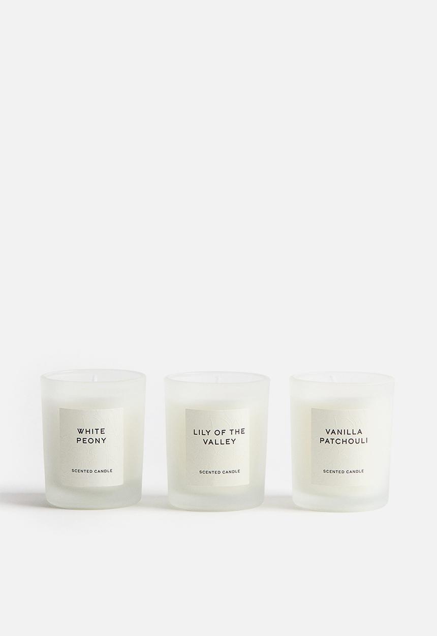 H&M - Gift-boxed 3-pack scented candles - botanical garden