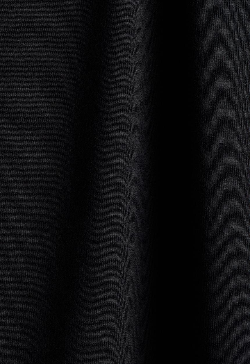 H&M - Cape-detail jersey top - black