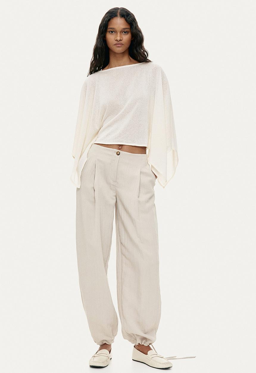 H&M - Cape top - cream