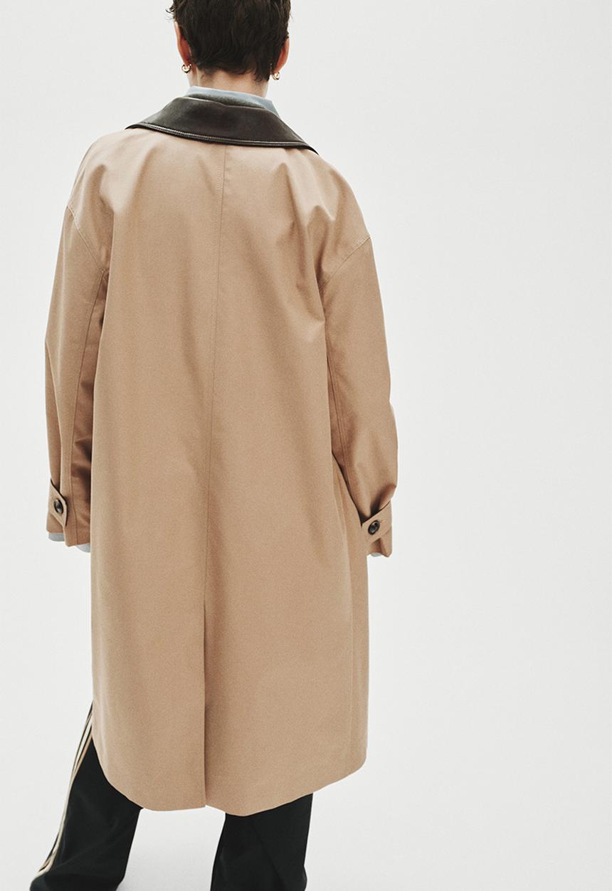 H&M - Twill car coat - beige