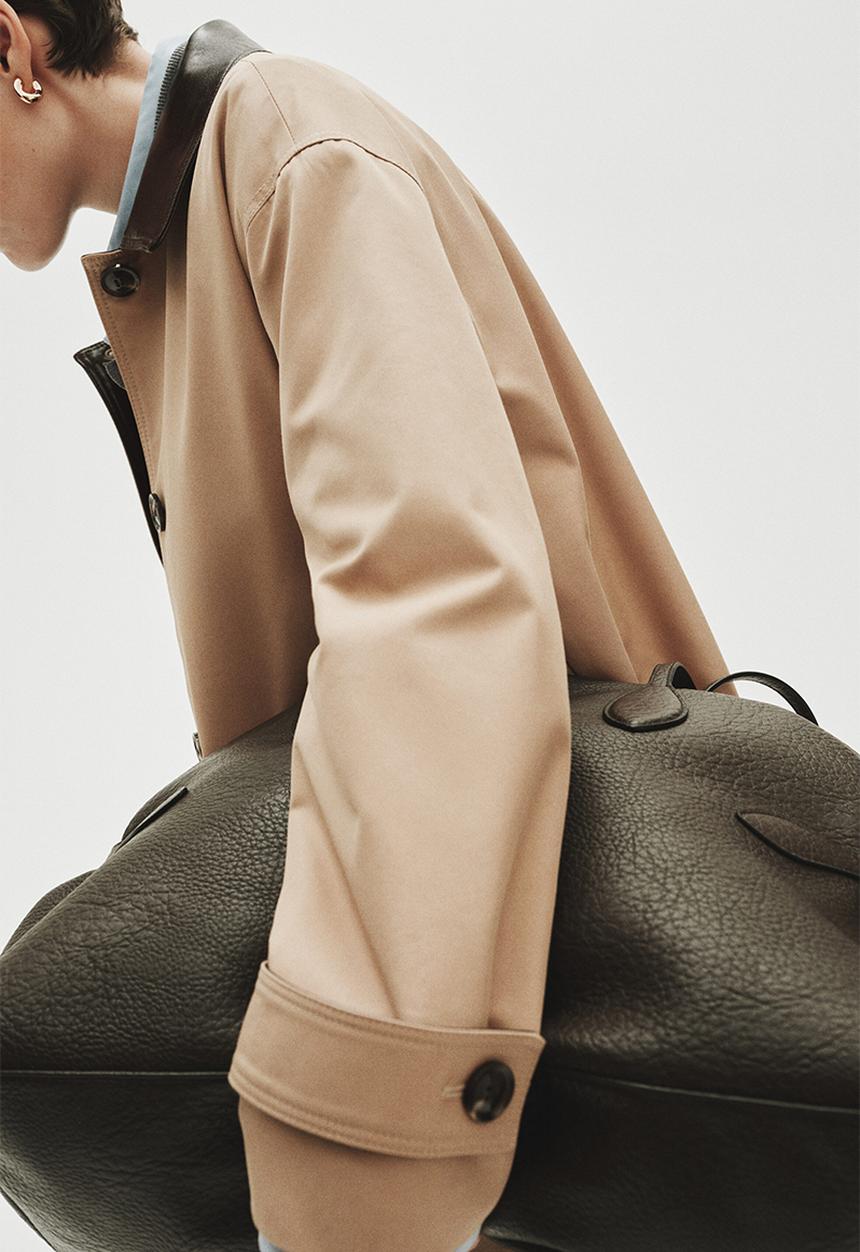H&M - Twill car coat - beige