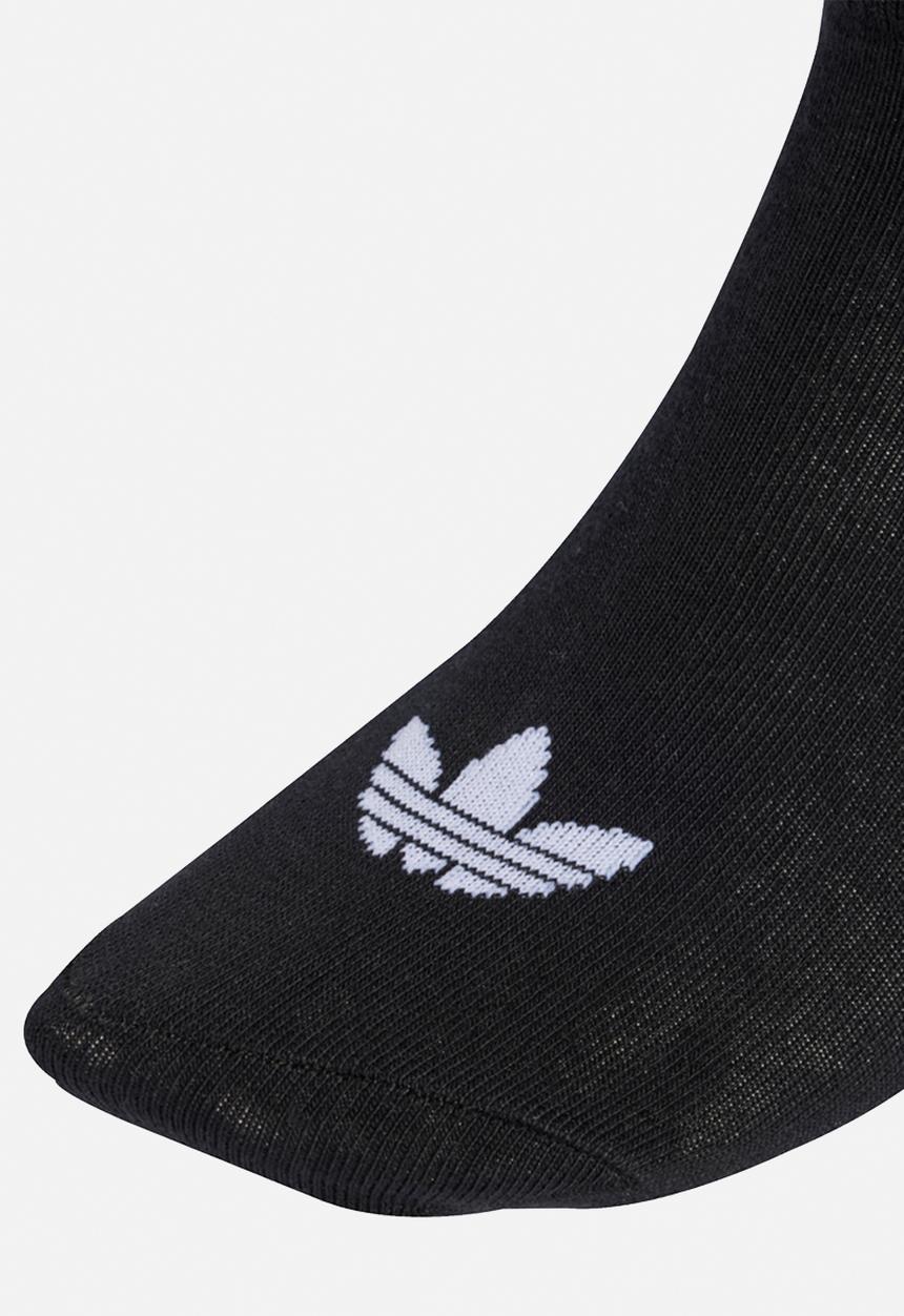 adidas Originals - Liner Socks 6 Pairs - White/medium grey heather/black