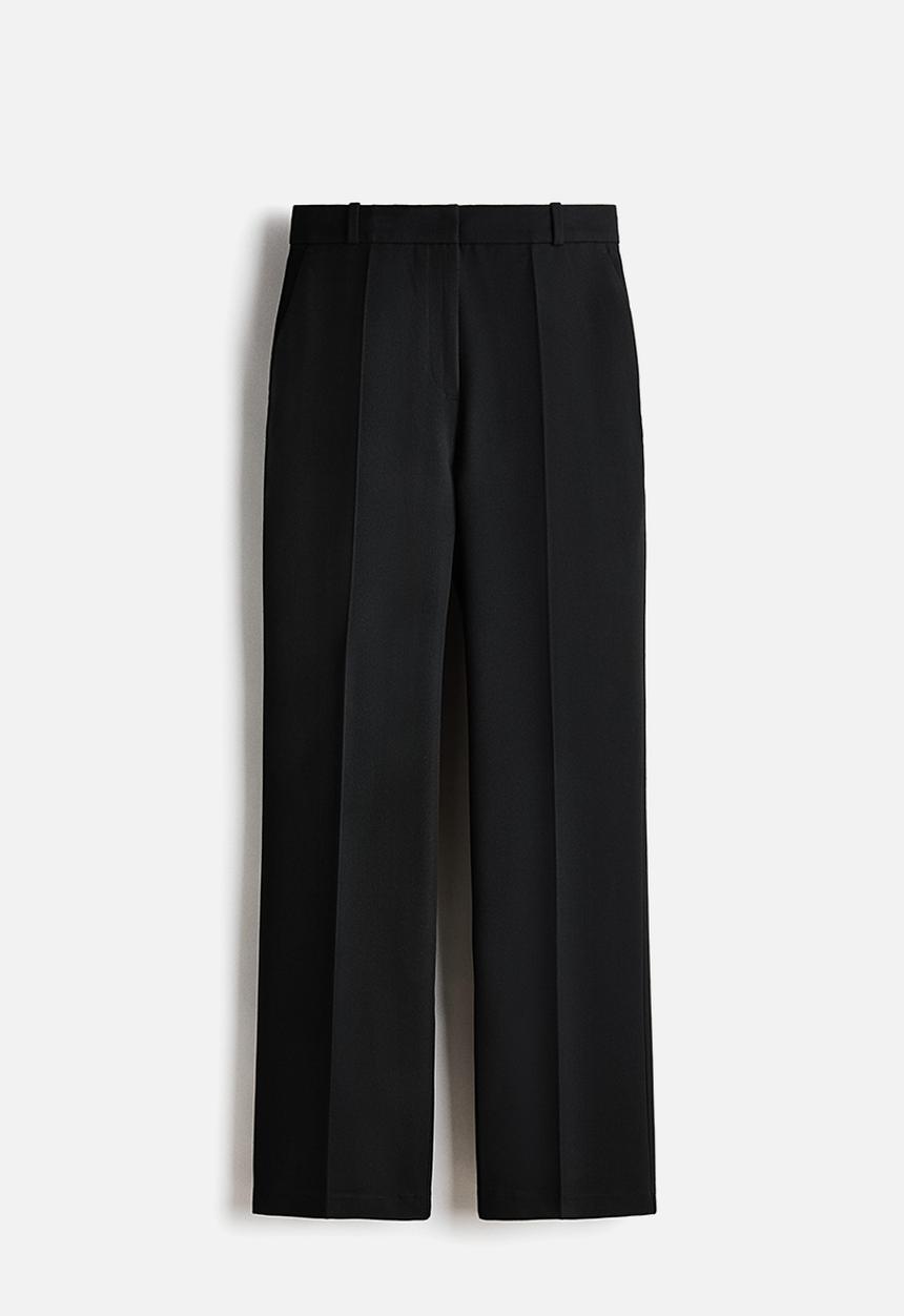 H&M - Tailored twill trousers - black
