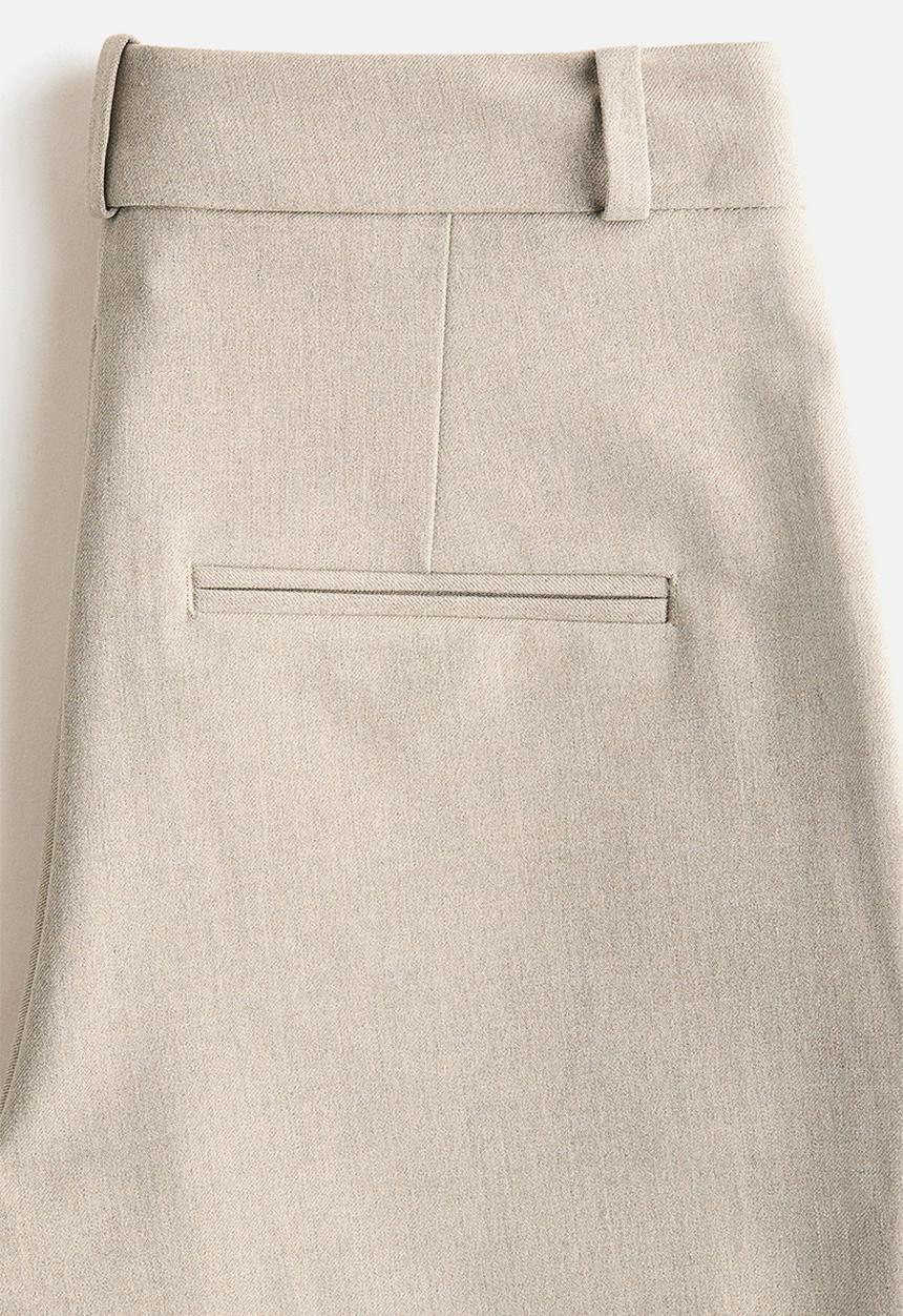 H&M - Tailored twill trousers - beige