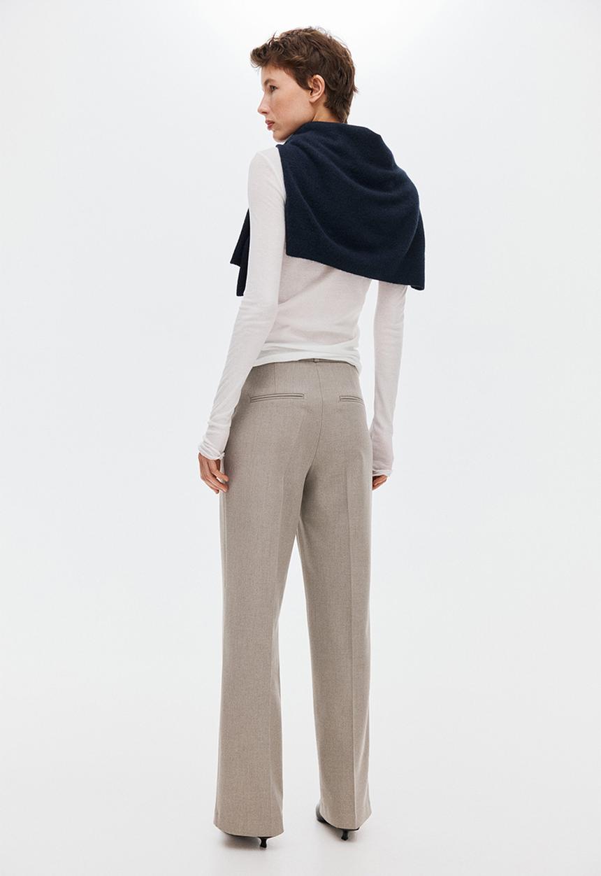 H&M - Tailored twill trousers - beige