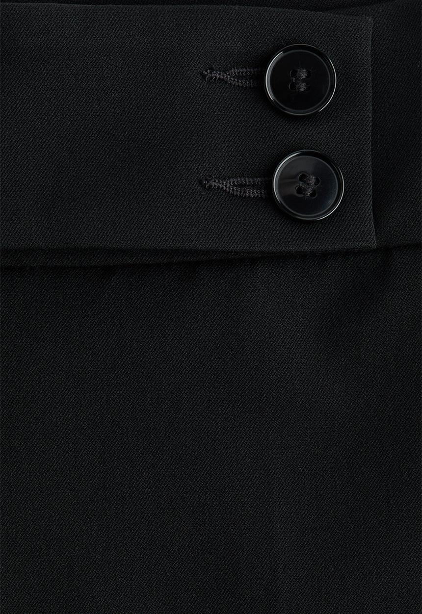 H&M - Bootcut twill trousers - black