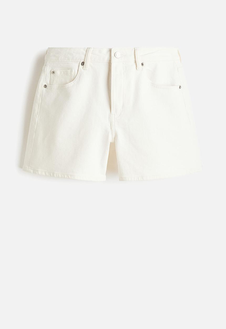 H&M - Denim shorts - white