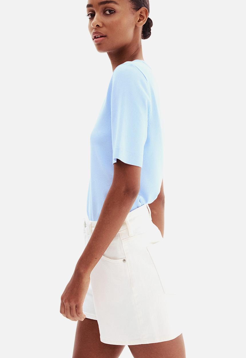 H&M - Denim shorts - white