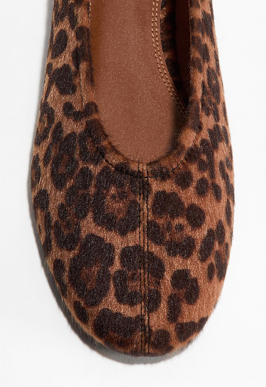 H&M - Ballet flats - brown/leopard print