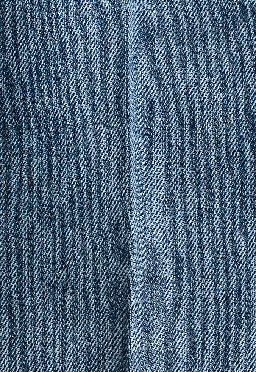 H&M - Wide high waist jeans - denim blue