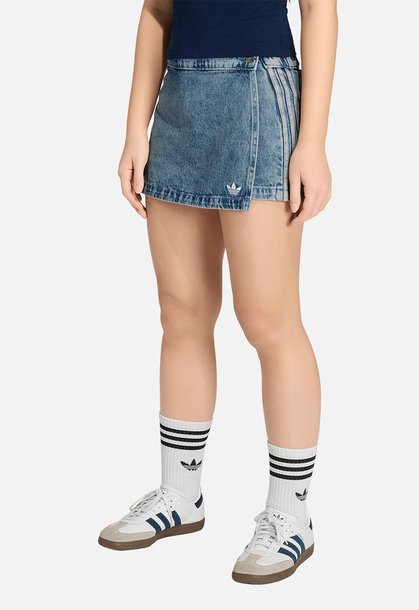 adidas Originals - Denim Skort - Worn Blue Denim