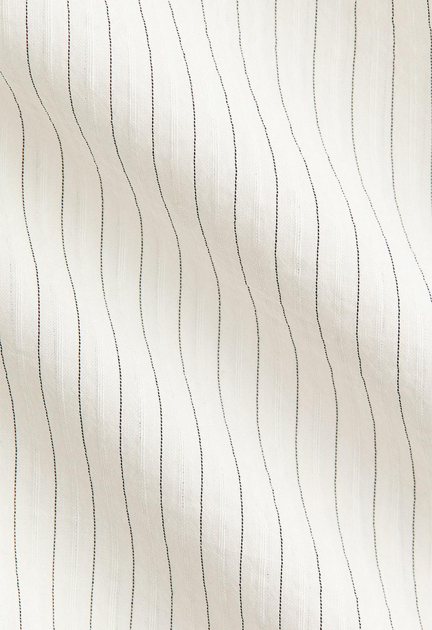 H&M - Frill-collared blouse - white