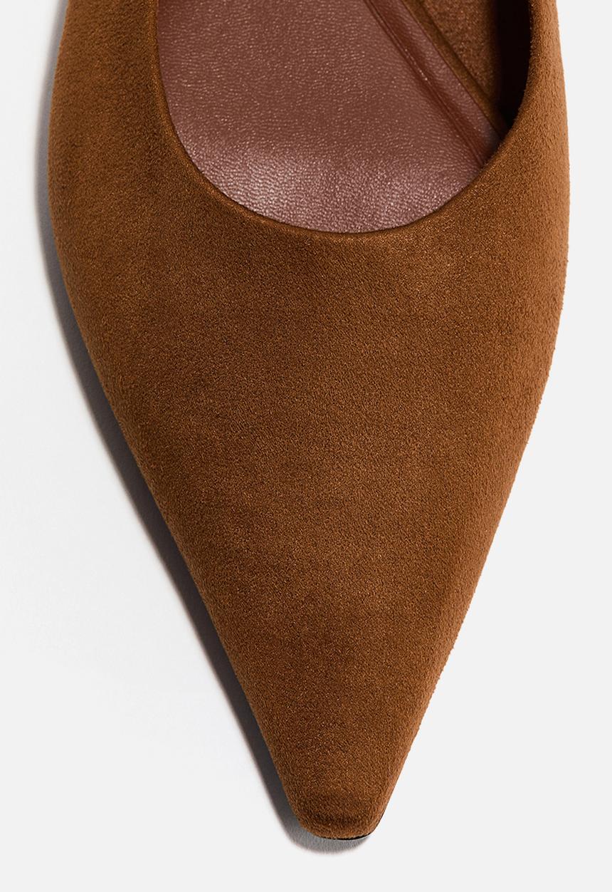 H&M - Pointed slingbacks - brown
