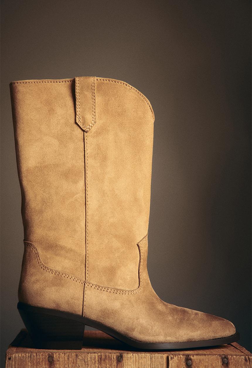 H&M - Cowboy boots - light brown