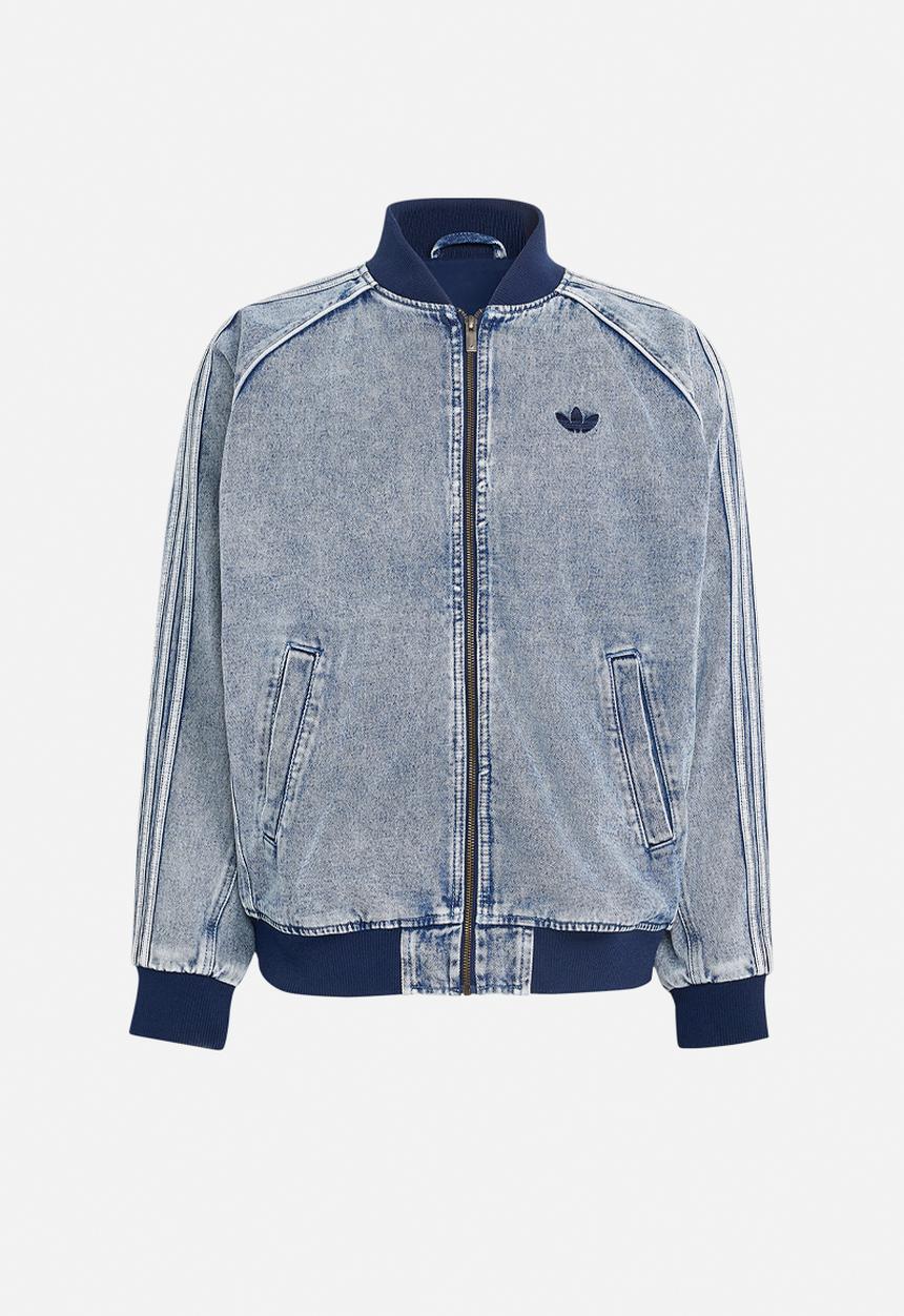 adidas Originals -  SST Gothic Denim Track Top, - Light Denim