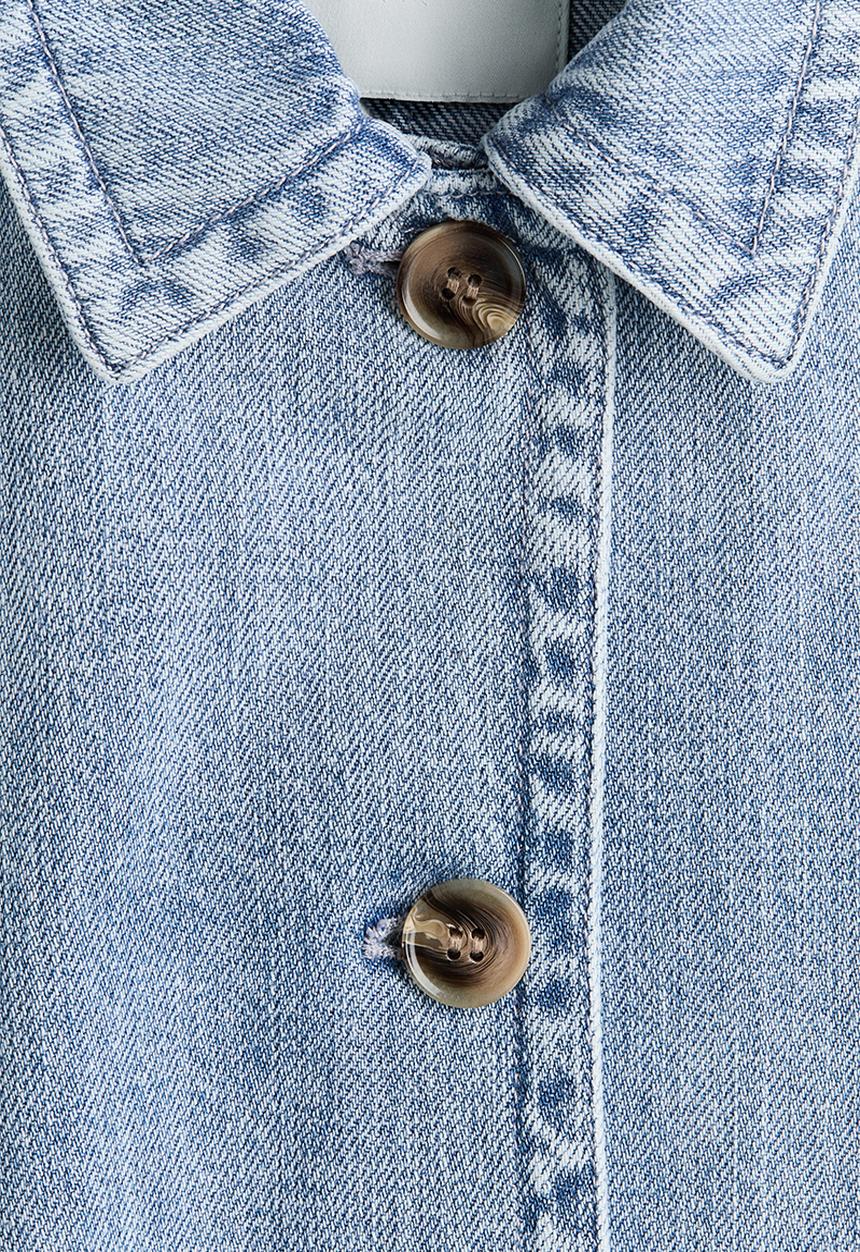 H&M - Denim jacket - light denim blue