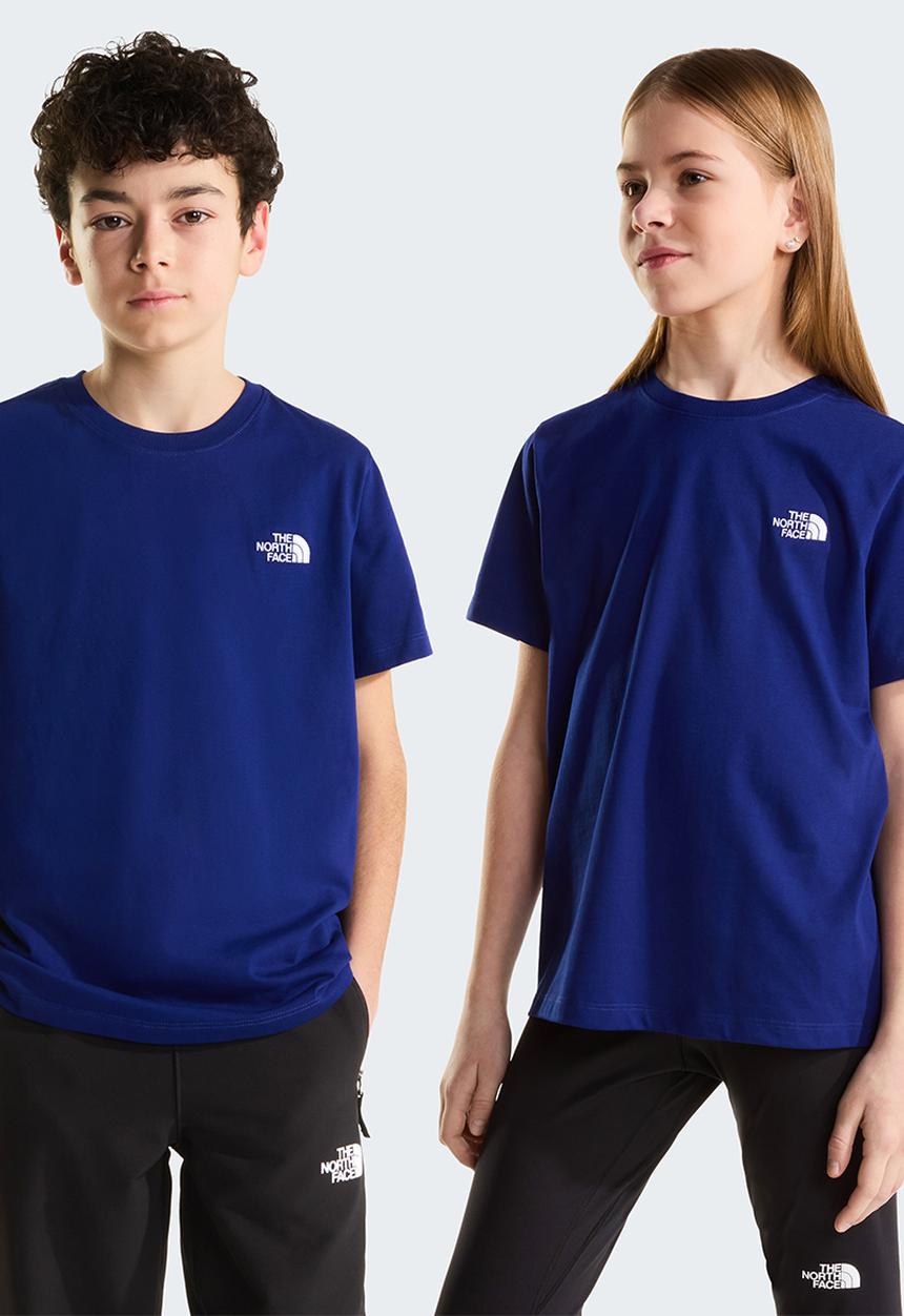 The North Face - Teen evolution simple dome s/s tee - bold blue