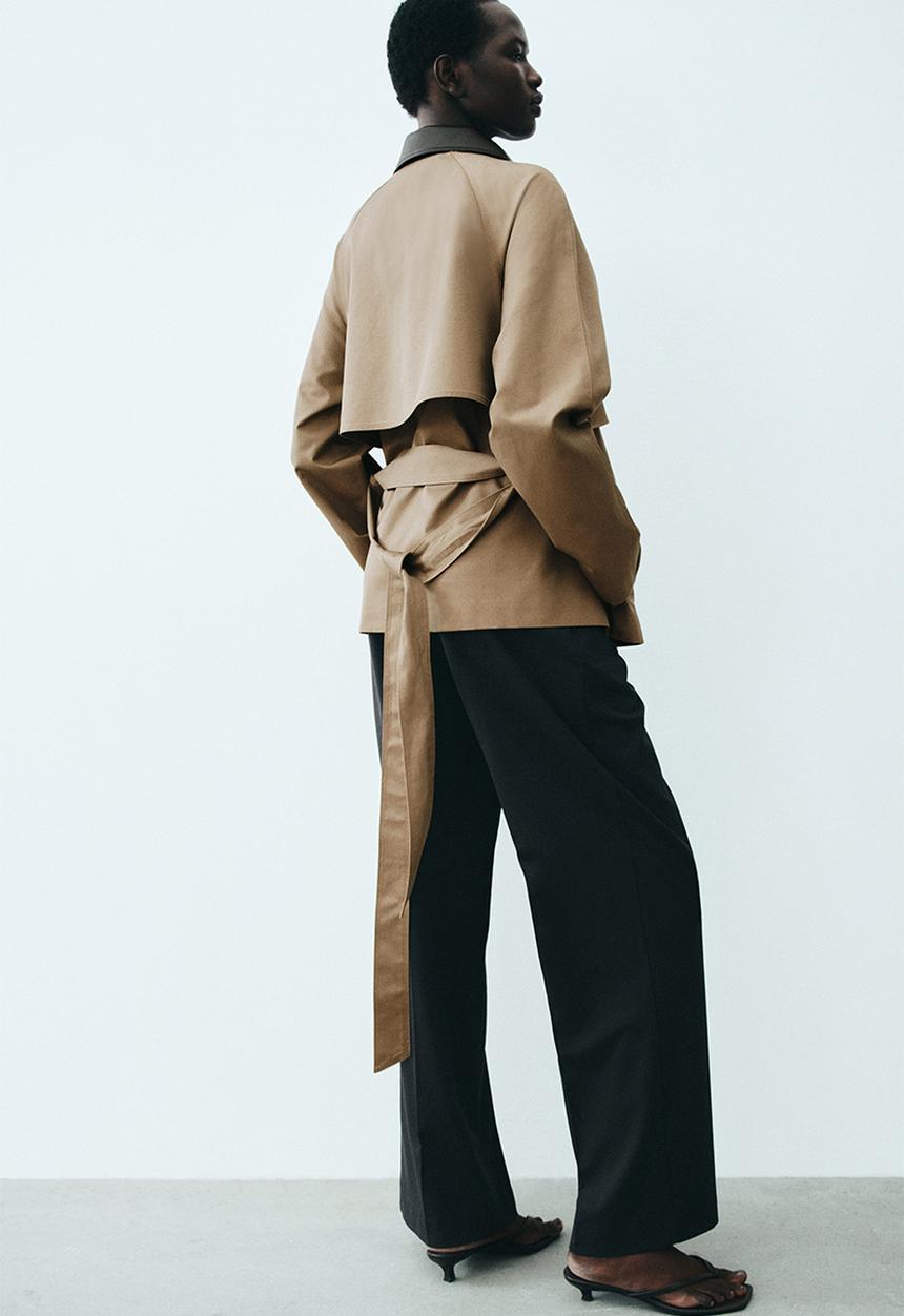 H&M - Trench coat - dark beige
