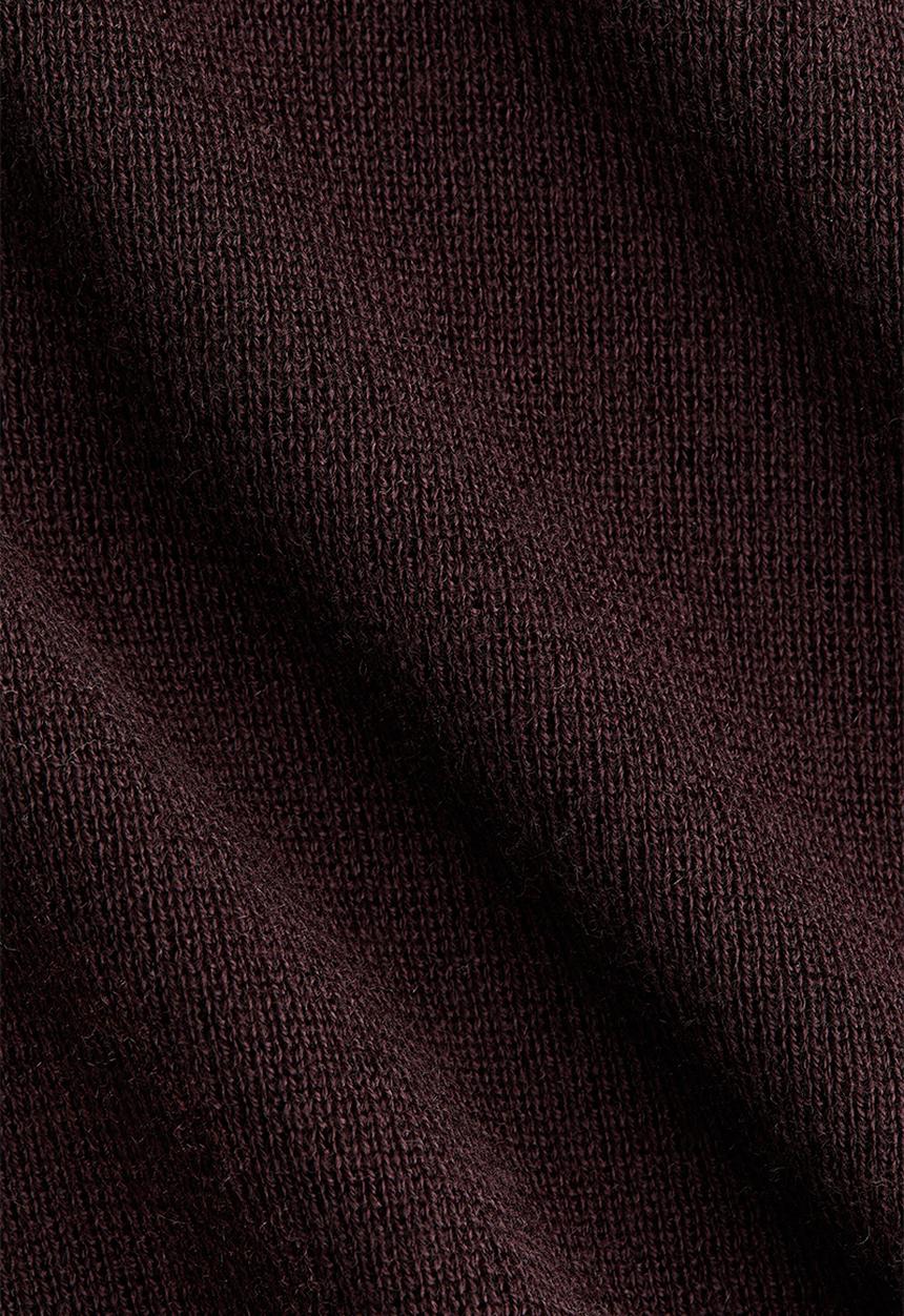 H&M - Twist-detail off-the-shoulder top - dark brown