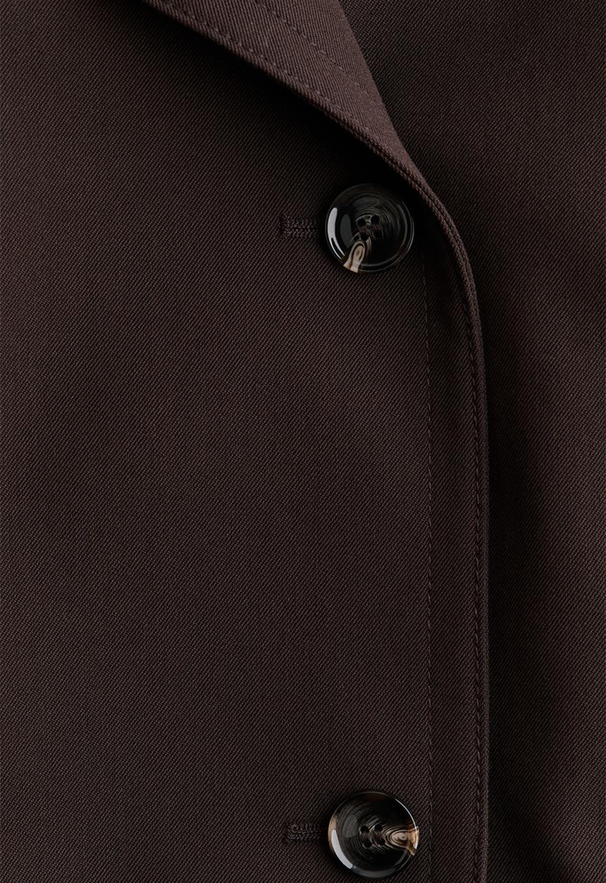 H&M - Trench coat - dark brown