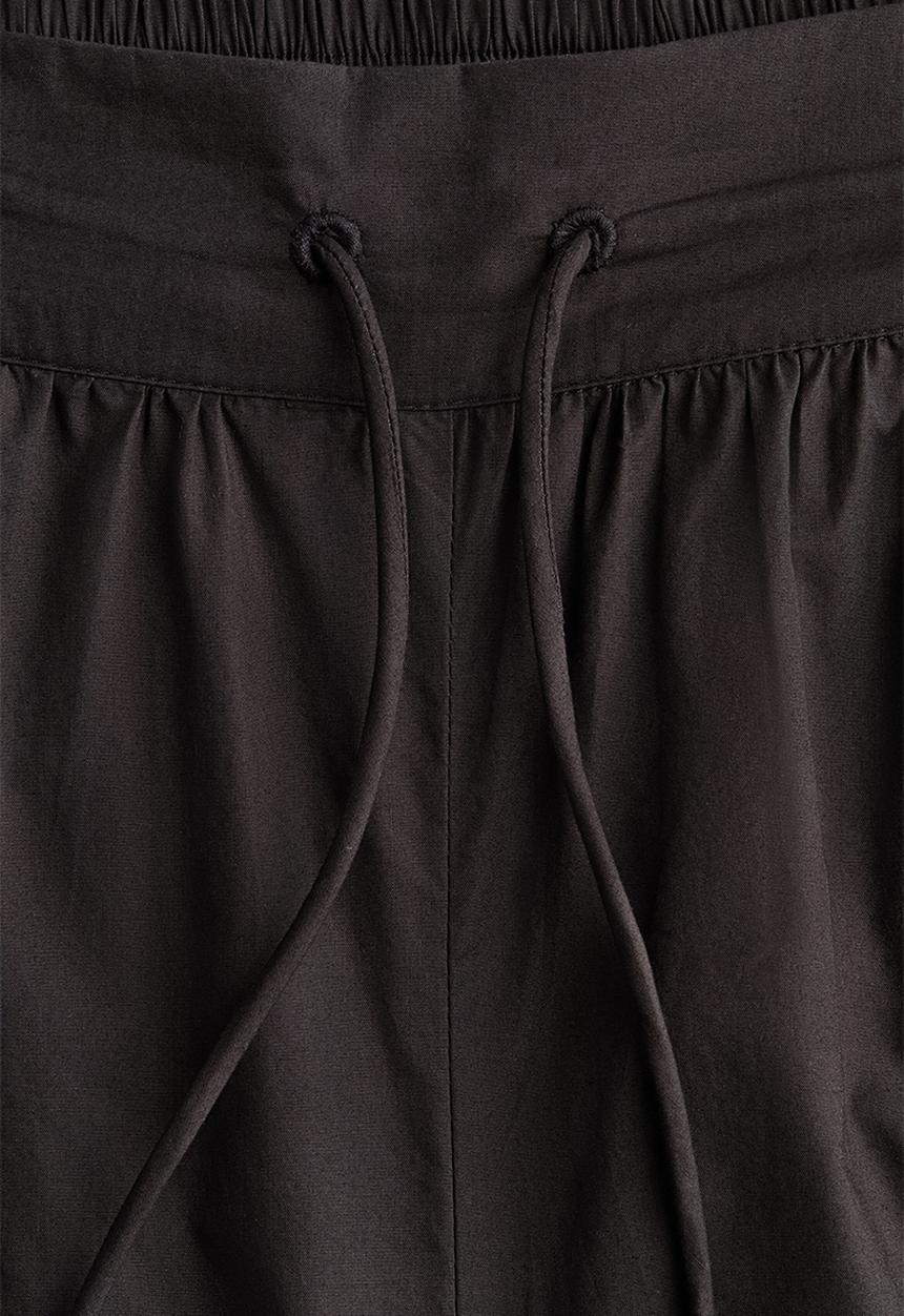 H&M - Balloon-leg poplin trousers - dark grey