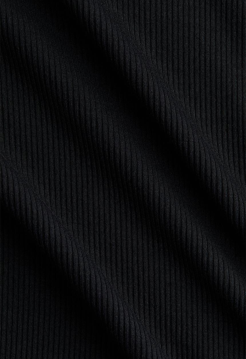 H&M - Lace-trimmed viscose T-shirt - black