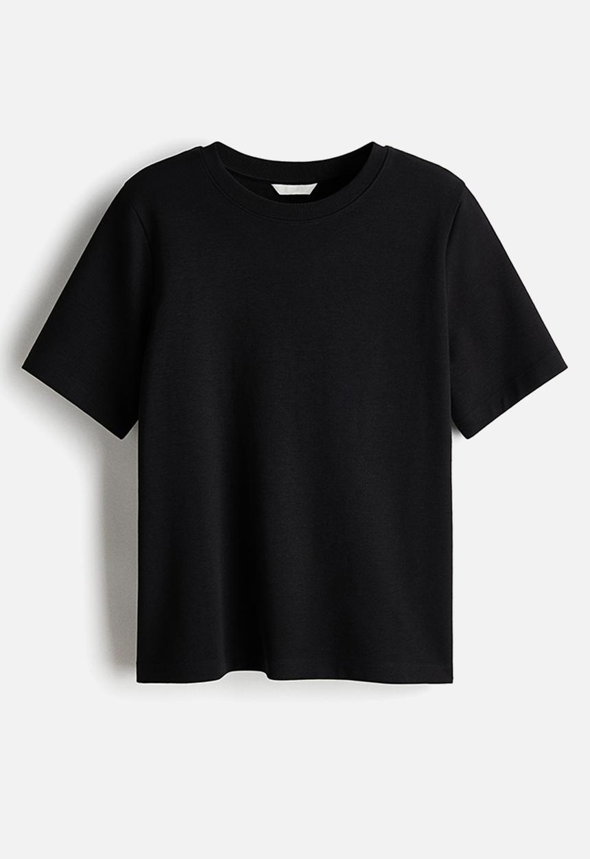 H&M - Interlock t-shirt - black