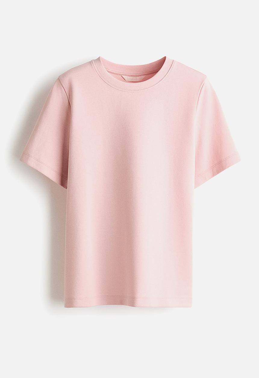 H&M - Interlock t-shirt - light pink