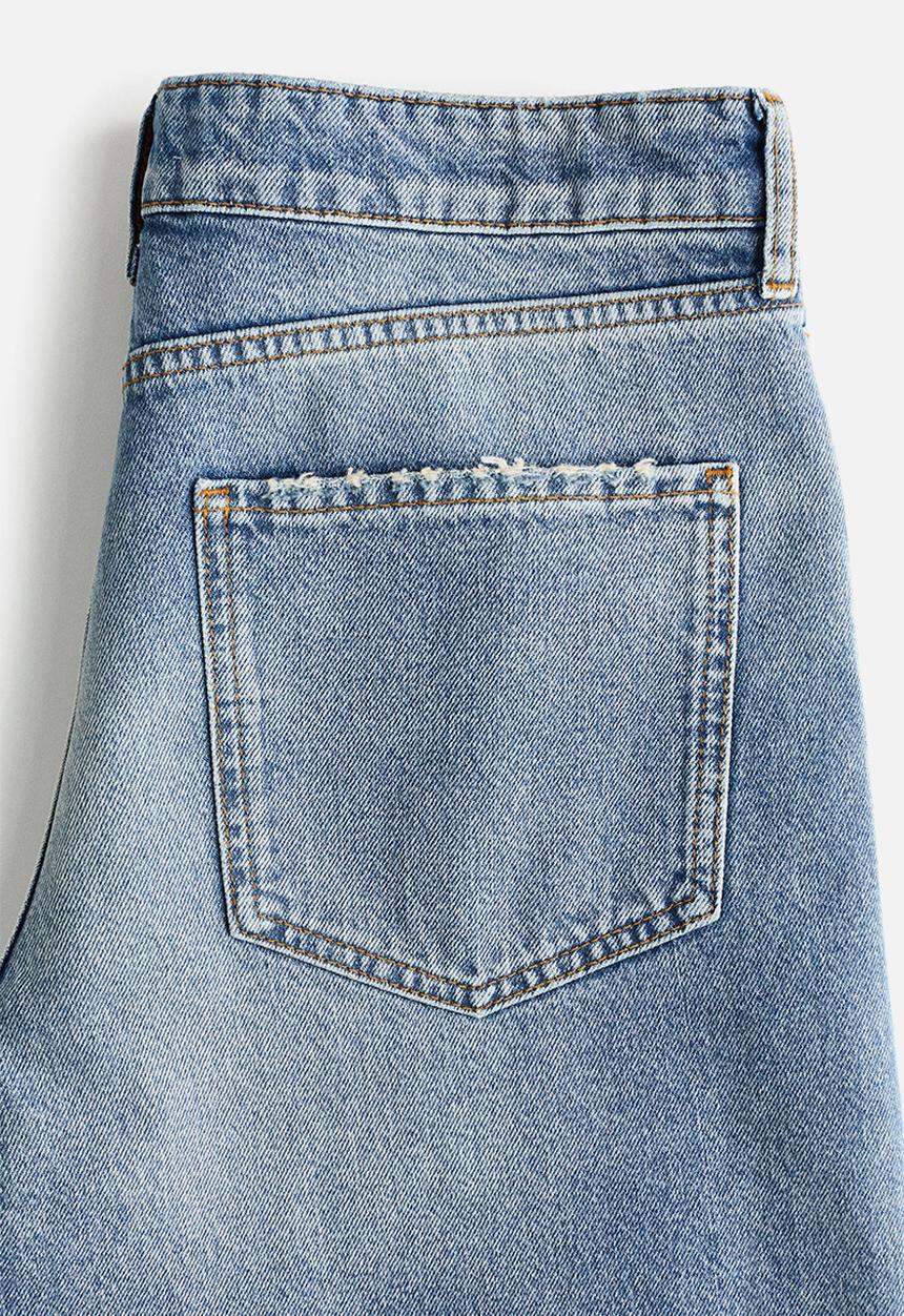 H&M - Baggy regular waist jeans - denim blue