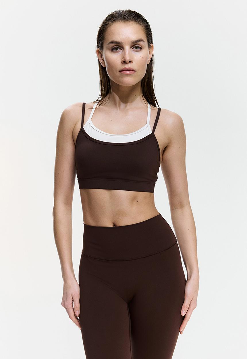 H&M - Sports bra with softmove? - warm brown