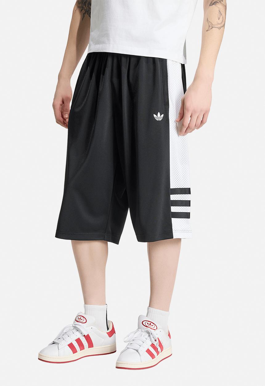 adidas Originals - Adicolor Court Shorts - Balck/White