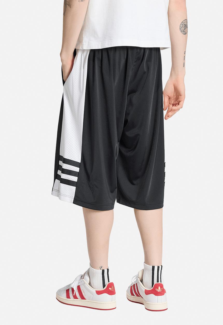 adidas Originals - Adicolor Court Shorts - Balck/White