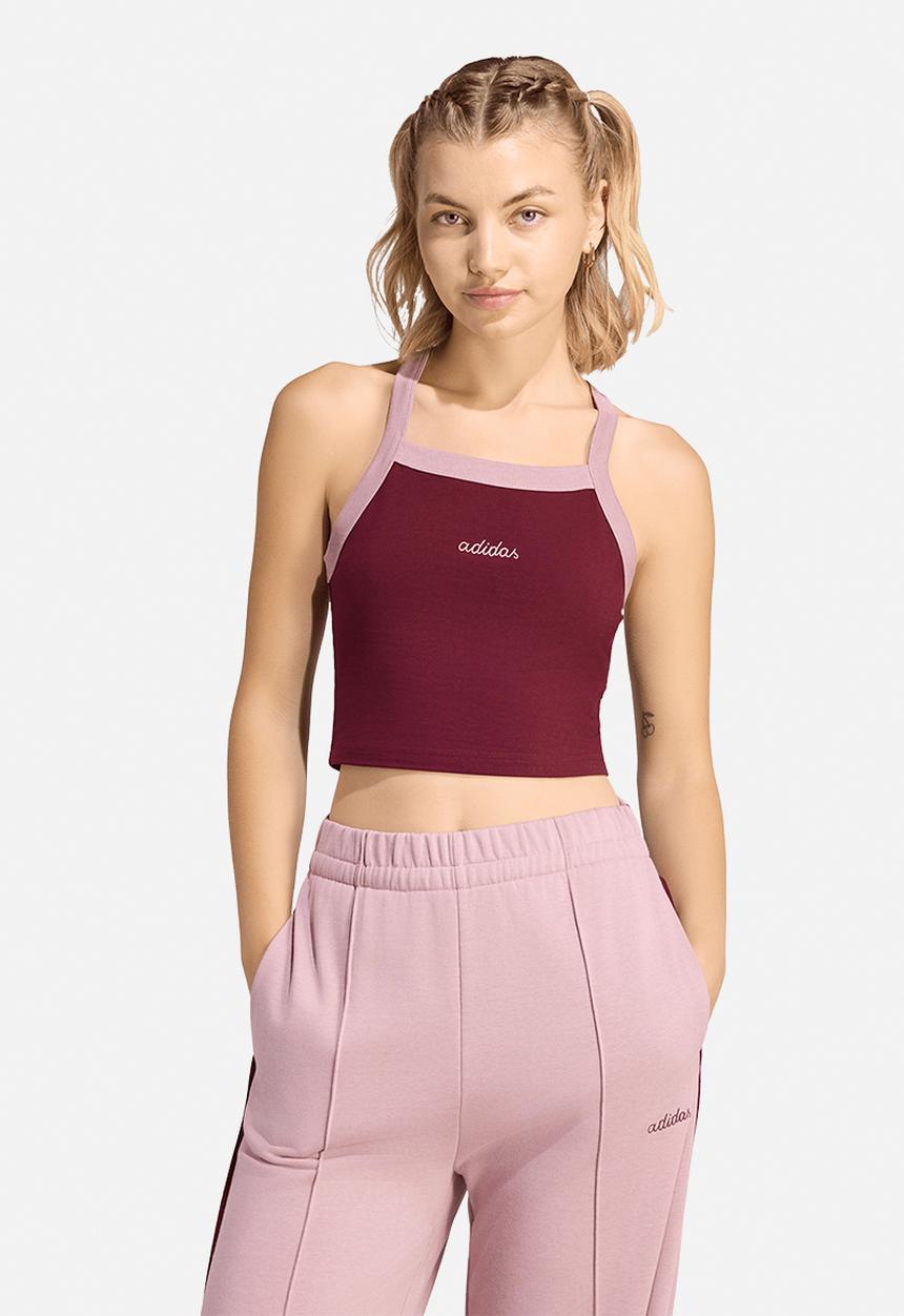 adidas Performance - W Cp Tank - Maroon/Magic Mauve