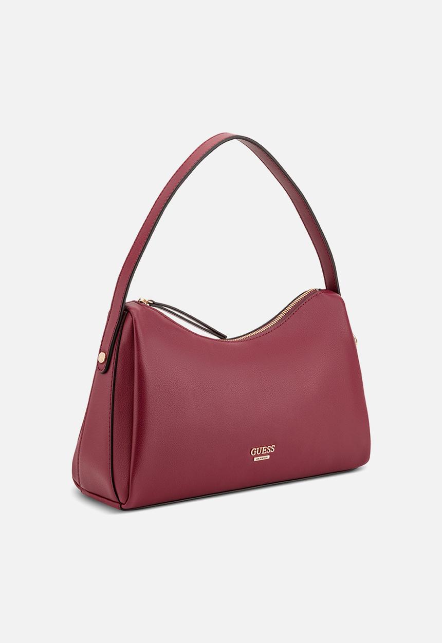 GUESS - Jasmin Shoulder Bag - Berry