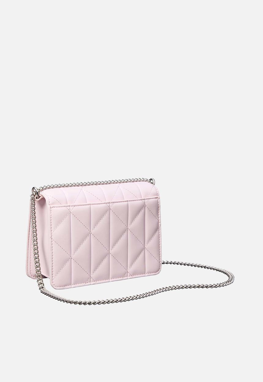 Calvin Klein - Quilted mini chain bag -cradle pink