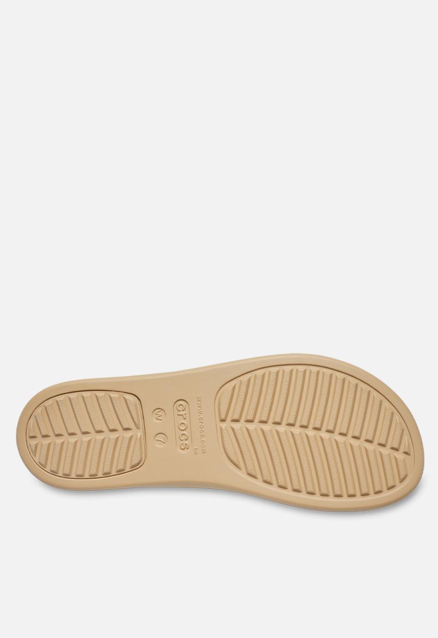 Crocs - Brooklyn Low Wedge - Cashew/Cashew