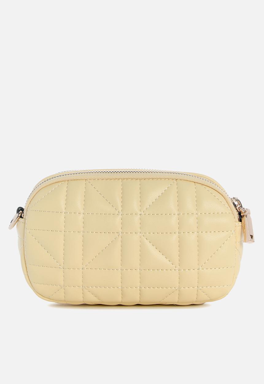 GUESS - Edita Mini Camera Bag - Pale Yellow